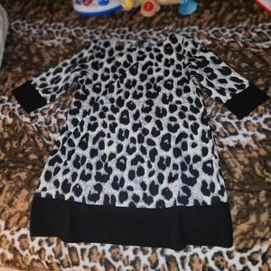 Leopard print dress